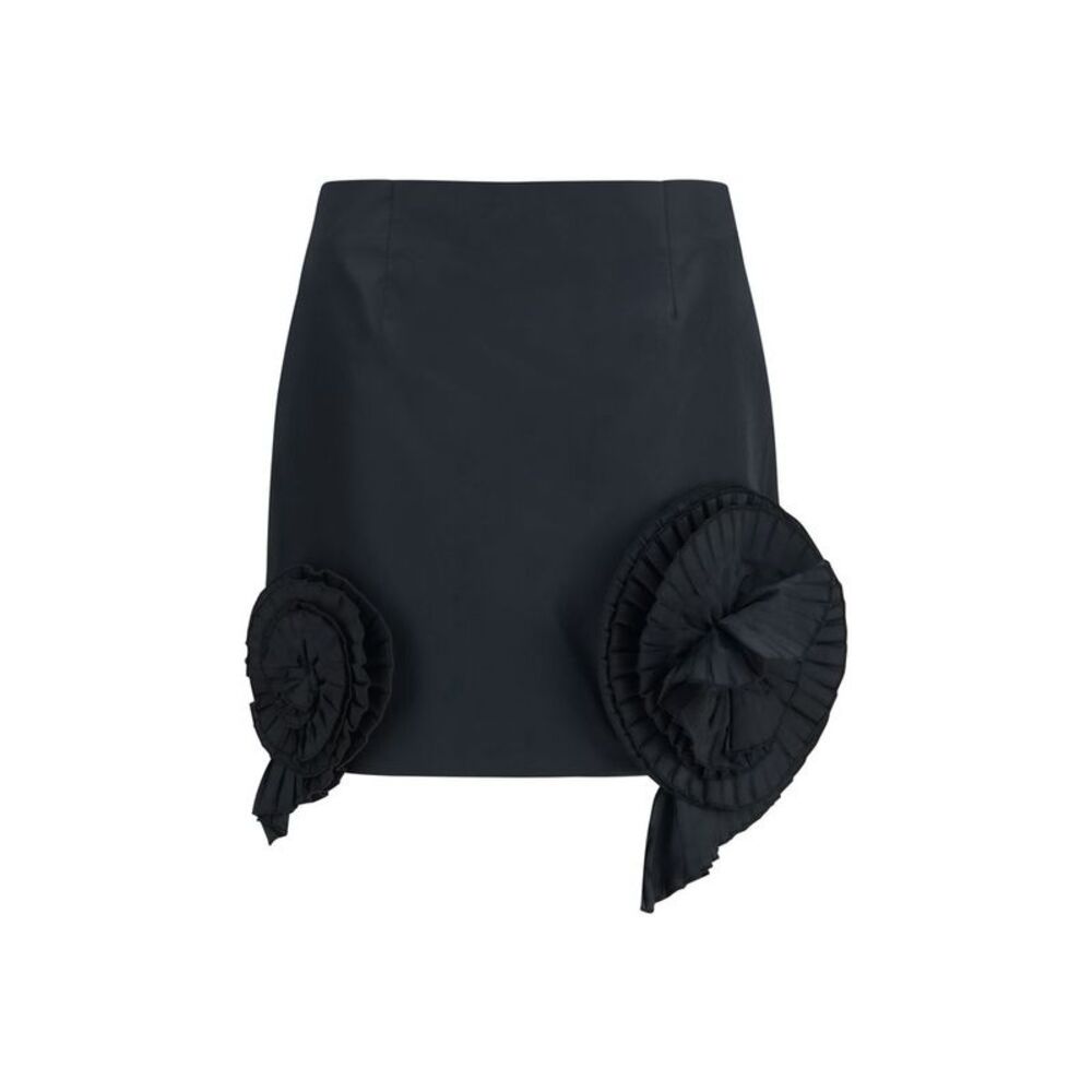Blumarine Black Polyester Mini Women's Skirt